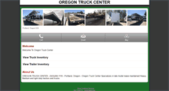 Desktop Screenshot of m.oregontruckcenterinc.com